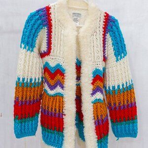 Vintage knitted cardigan, 1970s, excellent condition